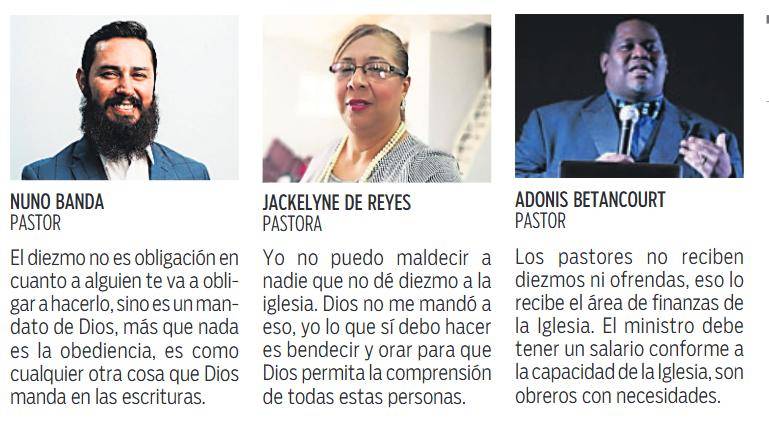$!Diezmo desata debate entre líderes evangélicos