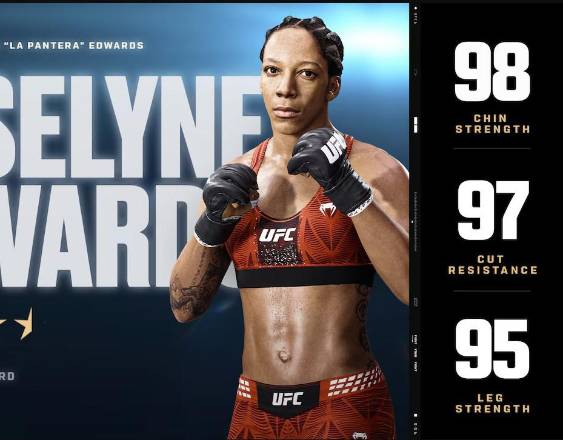 Cortesía | Imagen promocional de Joselyne Edwards en el videojuego “UFC 6”.