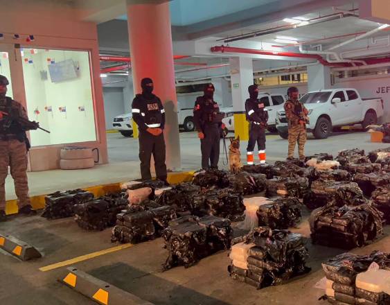 Una tonelada de droga incautada en Colón