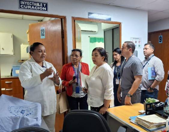 ML | Los miembros de la Comisión de Salud de la Junta Directiva de la Caja de Seguro Social.