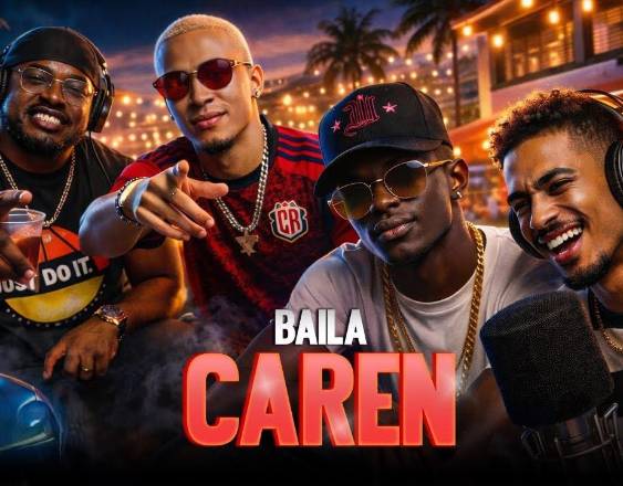 ML | Portada de la canción “Baila Caren” de Mr. Fox, Astronazzy, Da Silence, Dkey, Damazta y Aldair.