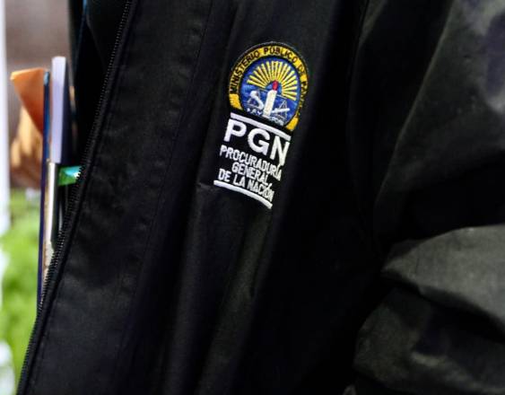 ML | Personal de la PGN durante el operativo.