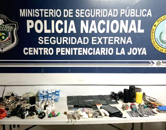 ML | Parte de los artefactos decomisados.