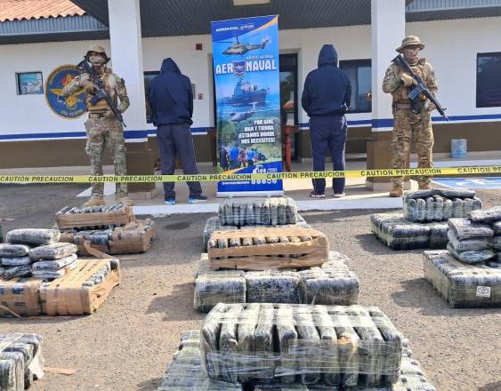 El SENAN incauta más de una tonelada de droga en Los Santos