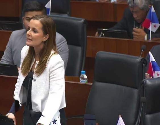 Asamblea Nacional | La diputada Janine Prado, que representa el circuito 9-1 de Veraguas.