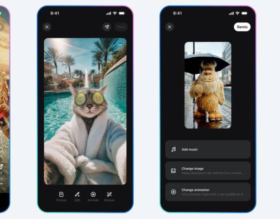 META | Aplicación Vibes de Meta.
