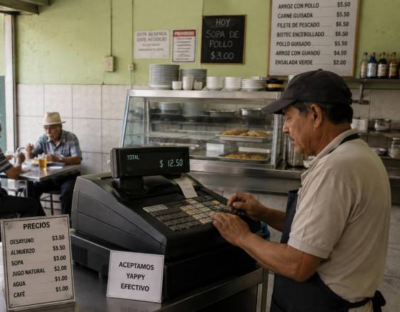 Cortesía. Jubilados en restaurante.