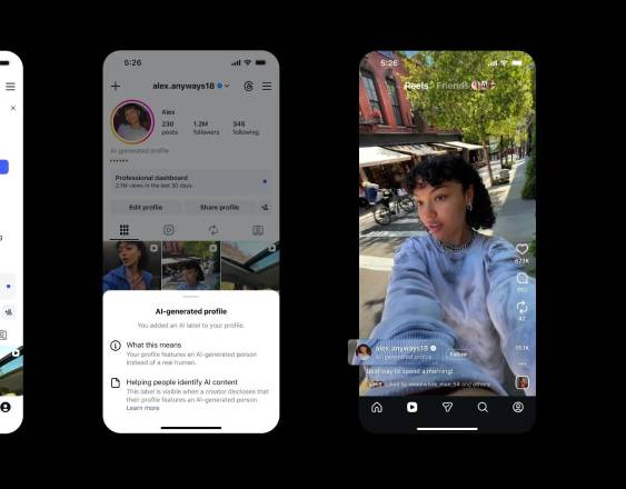 'Perfil generado por IA' de Instagram