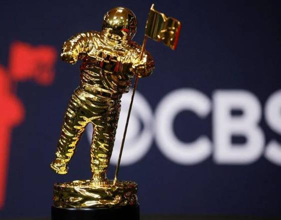 AFP | El famoso astronauta que representa el premio de los MTV Video Music Award.