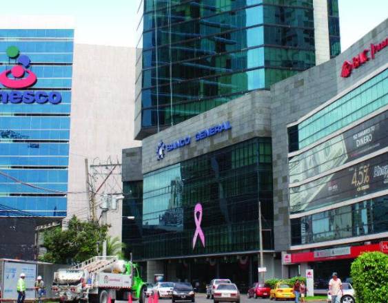Cortesía | Área bancaria en la ciudad de Panamá.