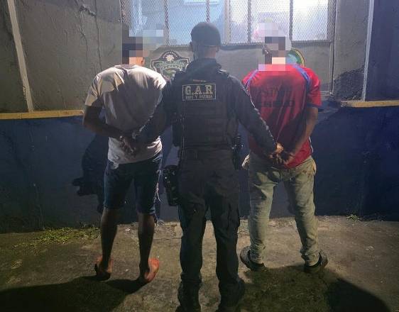 Cortesía | Los detenidos.