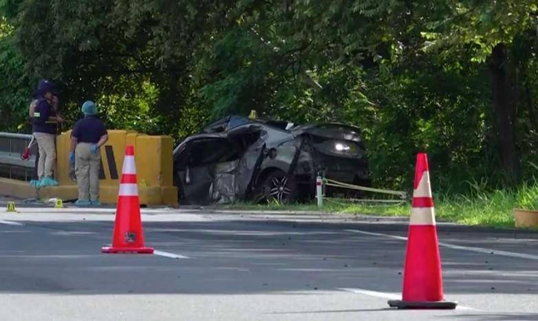 Muere cabo primero de la Policía Nacional en trágico accidente en el puente del río Farallón