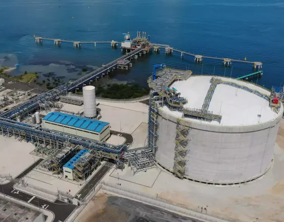 AES Panamá suspende suministro de gas. Foto: AES Panamá.