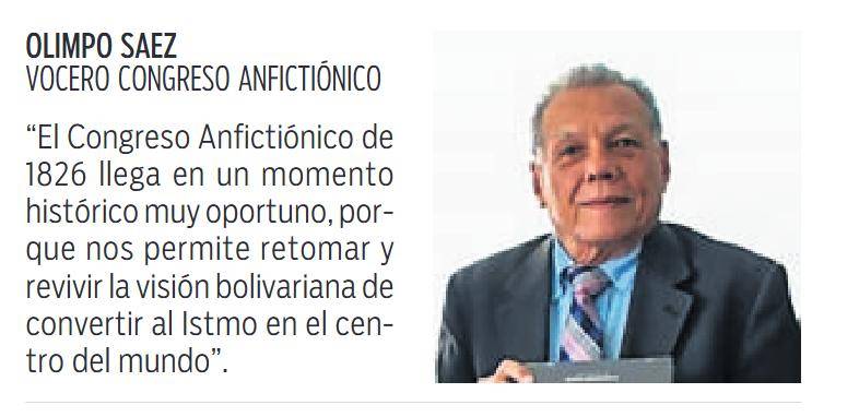 $!Bicentenario del Congreso Anfictiónico reunirá a líderes del hemisferio