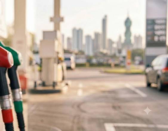 Imagen generada con IA | Mangueras para echar gasolina a los autos.