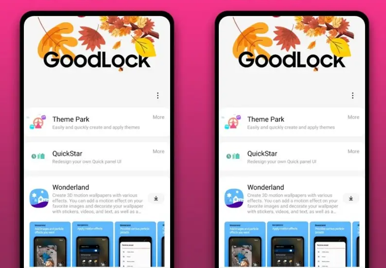 Samsung lleva a Google Play Store su app de personalización Good Lock