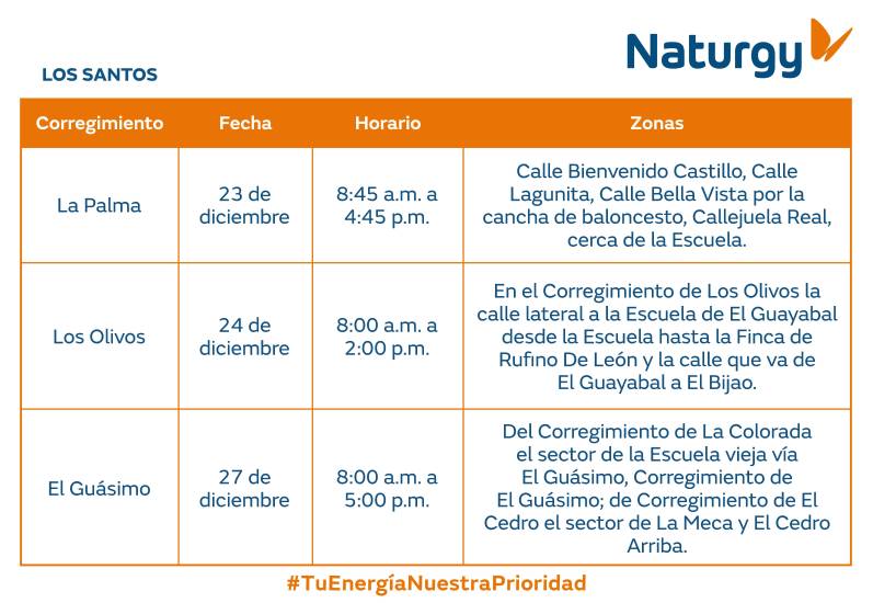 $!AVISO IMPORTANTE: Trabajos de mantenimiento en la red eléctrica del 22 al 28 de diciembre de 2025