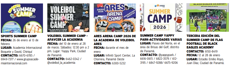 $!Verano deportivo para todos