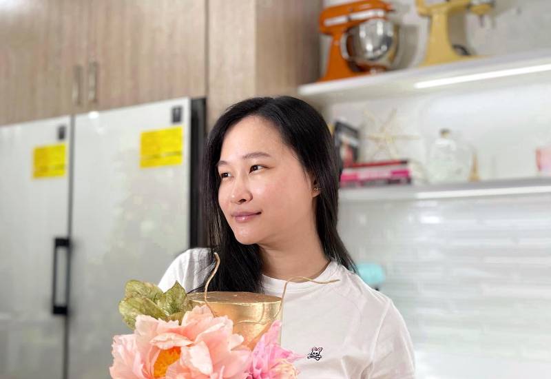 Elizabeth Wong convierte sus pasteles en arte