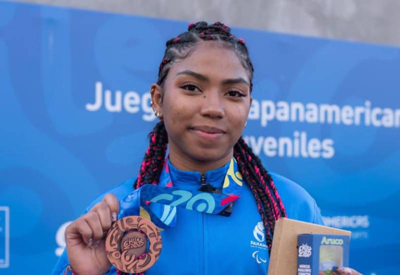 Panamá obtiene sus dos primeras medallas en los Juegos Parapanamericanos Juveniles Chile 2025