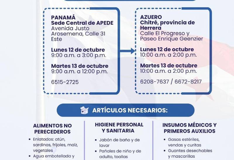 $!Gremios empresariales se unen para respaldar a familias afectadas por el sismo en Azuero y Veraguas