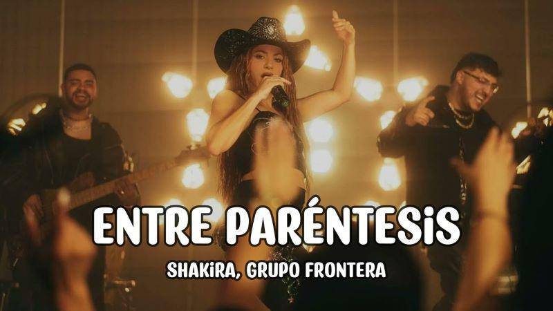 La artista colombiana Shakira.