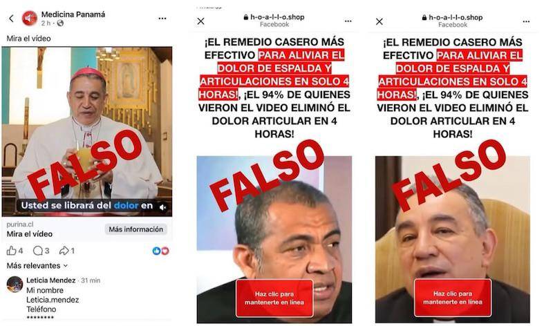 Arquidiócesis denuncia uso fraudulento de imagen de monseñor Ulloa en videos manipulados con IA