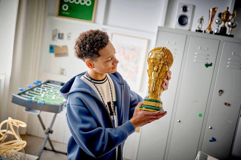 El trofeo de la Copa del Mundo de la FIFA de Lego, premiado como mejor juguete de 2026