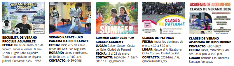 $!Verano deportivo para todos