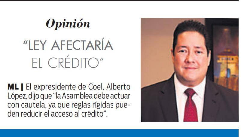 $!Avanza ley que regularía tasas de interés bancarias