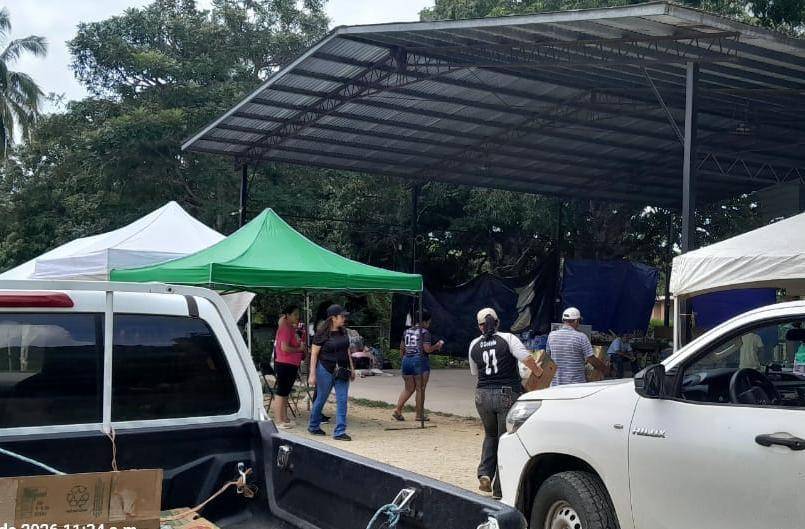 El MIDA lleva ayuda a damnificados en Los Santos