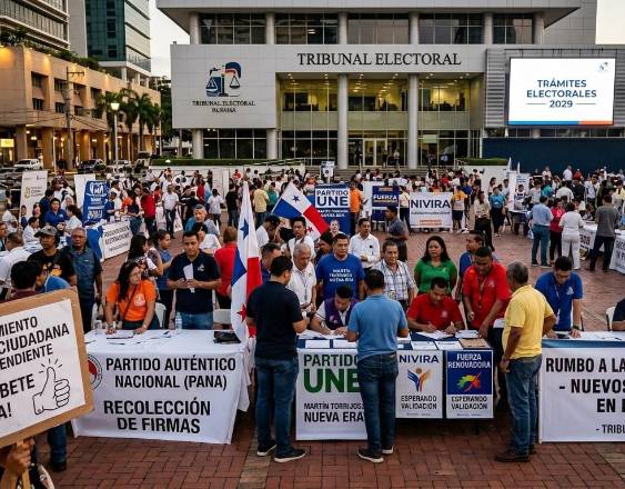 Movimientos políticos buscan su espacio en el padrón electoral