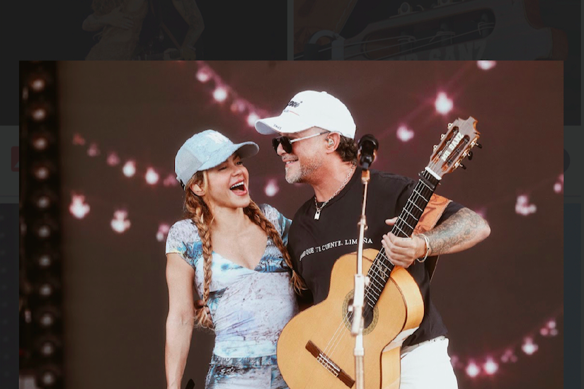 Alejandro Sanz sorprendió junto a Shakira en Madrid