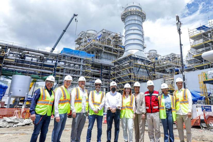 Cortizo visita la planta Generadora Gatún, que registra 93% de avance