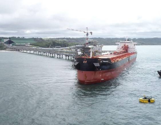 ML | Puerto en el proyecto Cobre Panamá.