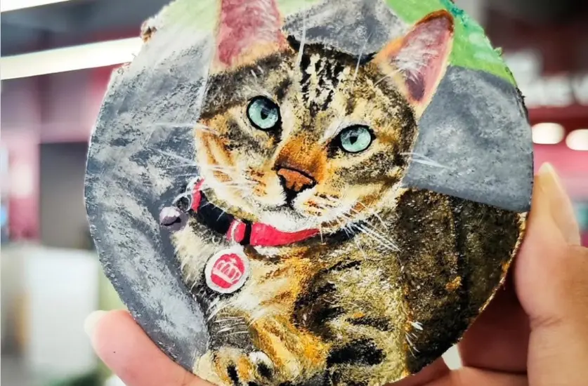 Imanes y pinturas, emprendimiento que mantiene vivo los recuerdos de mascotas