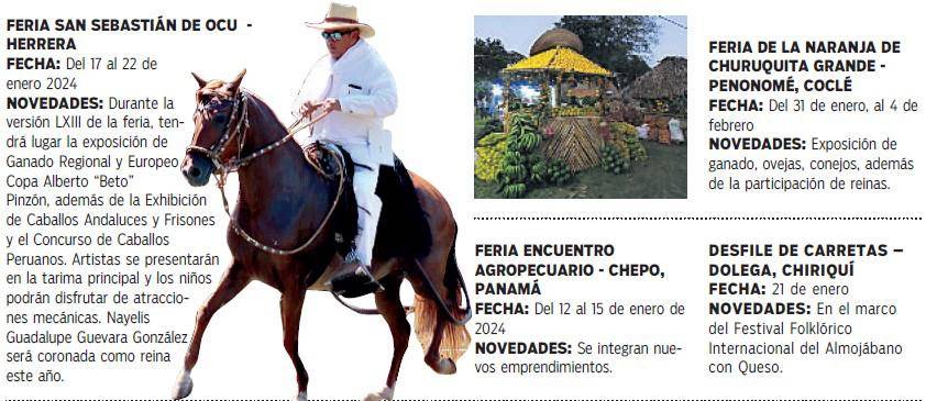 $!Populares ferias y desfiles están por iniciar