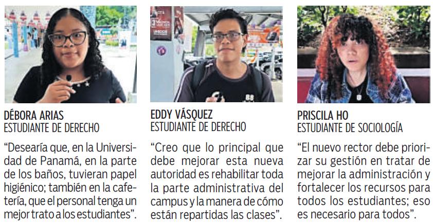 $!Estudiantes de la UP piden que nuevo rector mejore la academia