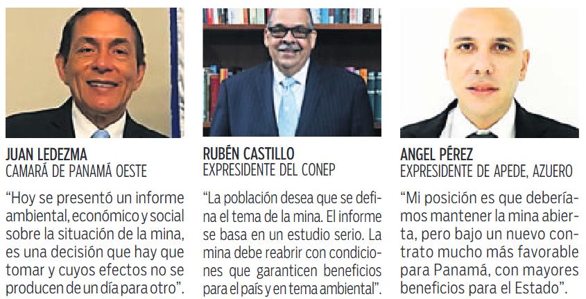 $!Comisión recomienda negociar nuevo acuerdo con Cobre Panamá