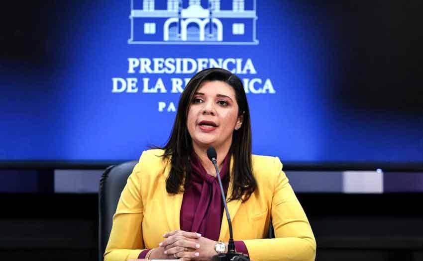 La ministra de Trabajo y Desarrollo Laboral, Jackeline Muñoz.
