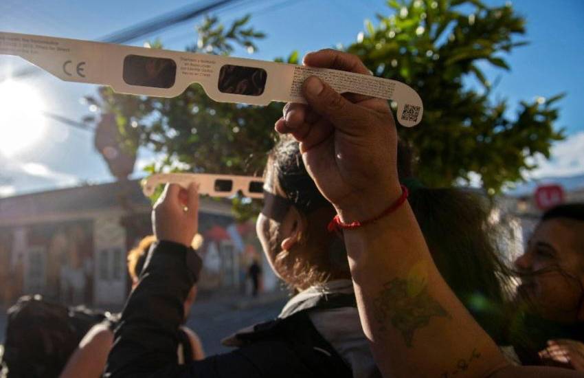 Eclipse solar: un peligro para los ojos