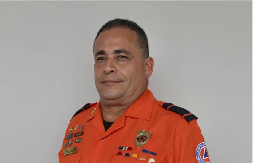 Armando Javier Palacios, nuevo director del Sistema Nacional de Protección Civil (Sinaproc).
