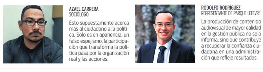 $!La narrativa fílmica de los políticos en redes