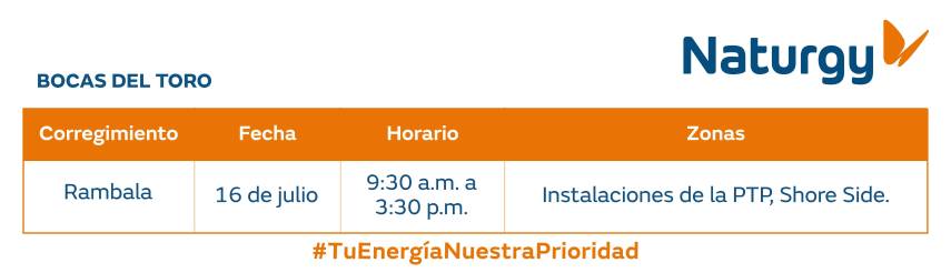 $!Aviso importante: Trabajos de mantenimiento en la red eléctrica del 13 al 19 de julio de 2026