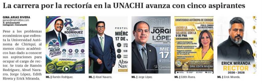 $!Sin dinero para pagar planillas: la nueva crisis en la UNACHI
