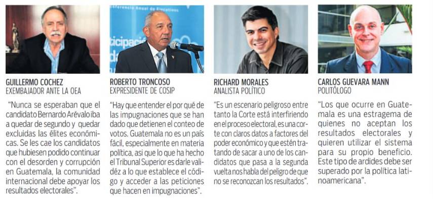 $!Guatemala en vilo por revisión de resultados electorales
