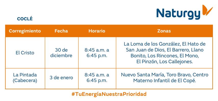 $!Aviso importante: Trabajos de mantenimiento en la red eléctrica del 29 de diciembre de 2025 al 4 de enero de 2026