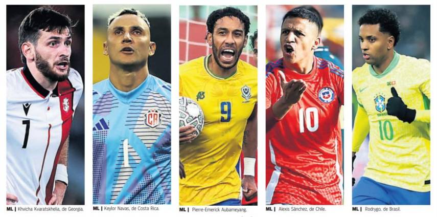 Se perderán el Mundial 2026