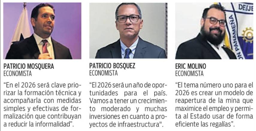 $!“Inversión, minería y obras”, claves para el 2026