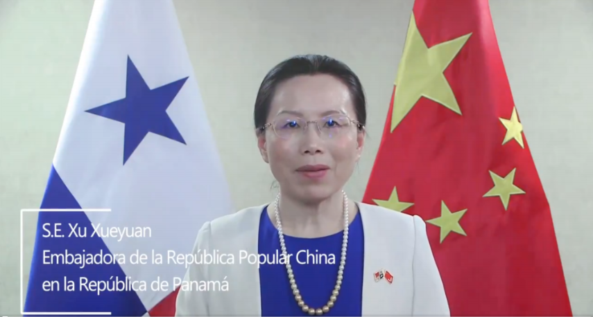 Embajadora de China en Panamá publica primer mensaje oficial